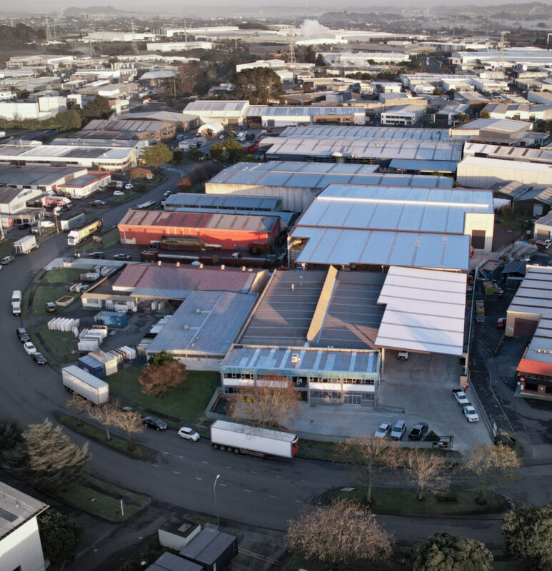 Large Warehouse in Industrial Zone Built By Aintree For IBS